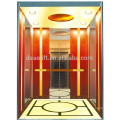 High quality villa elevator with rose golden cabin